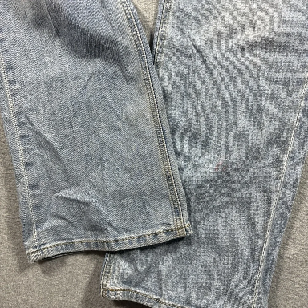 Levi's 527 Slim Bootcut Jeans Mens 40x32 Light Wash Denim Pants Western Cowboy